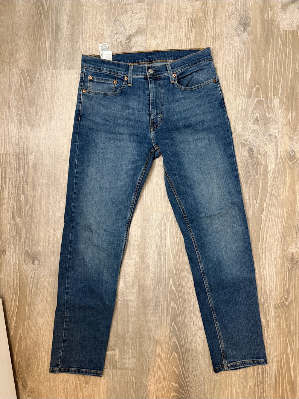 Levi's Men's Slim Straight Jeans in Blue Wash